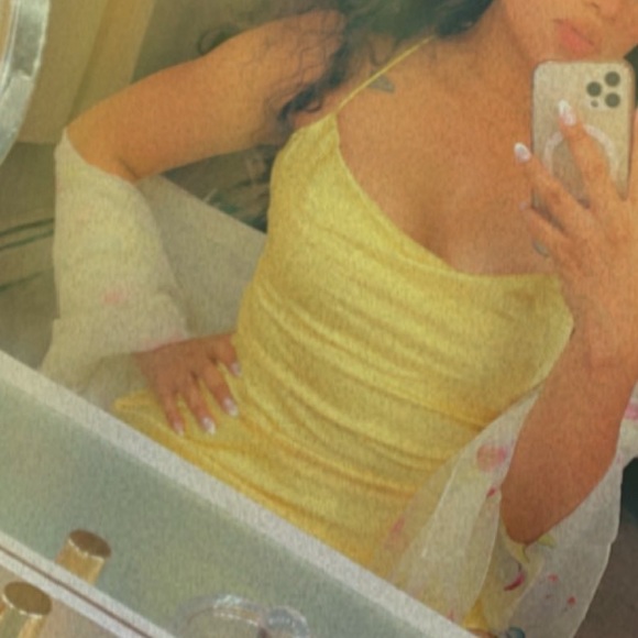 I Can Be Your Sunshine Yellow Mini Dress - Picture 7 of 13